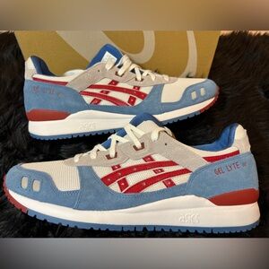 🔥 ASICS Gel-Lyte III OG Azure Beet Juice | Size 11M | NEW